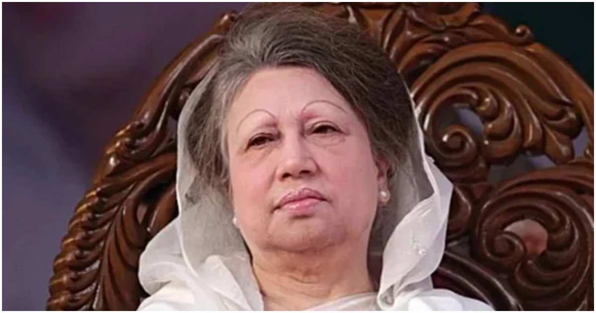 বিএনপি চেয়ারপারসন বেগম খালেদা জিয়া। ছবি: বাসস